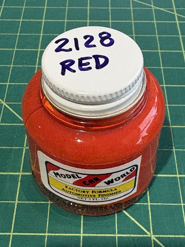 MCW Model Car World Lacquer Enamel Paint RED (Ferrari F1 1997 To F310b) #2128
