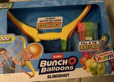 Bunch O Balloons Tropical Party Slingshot 100 Rapid Filling Self-Sealing Water