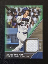 Hyeseong Kim 2026 Topps MLB Series 1 Major League Material Relics Green #68/99