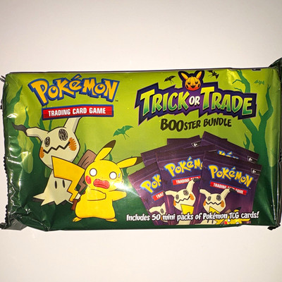 NEU & OVP Pokémon TCG Trick or Trade 2023 Booster Bundle 50 Mini Packs Englisch