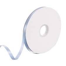 Satin Ribbon 3/8 Inch x 100 Yards Blue Double Face Polyester Satin Ribbon