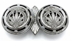 Rare Early 1900’s Moto-Vox Double Motorcycle Horn Harley/Indian Untested