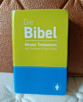 Bibel Neues Testament mit Psalmen & Sprüchen Taschenbuch Deutsch Religionsbuch