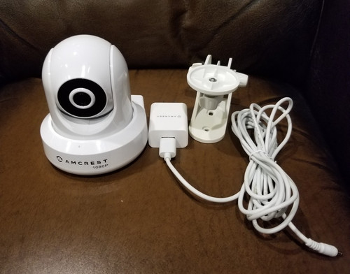 Amcrest IP2M-841W Indoor Pan/Tilt 1080P WiFi IP Security Camera - White
