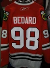 #98 Connor BEDARD Chicago BLACKHAWKS Off. Lic. REEBOK Jersey, Size Men's M
