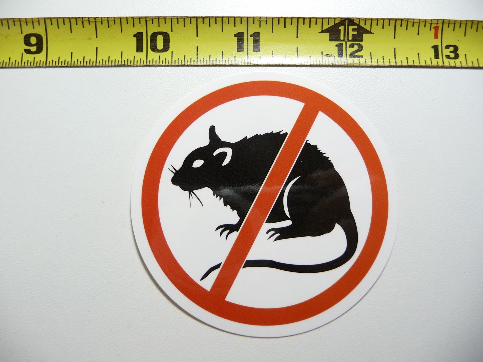 Anti-Rat Decal - Blue Collar Worker Laptop Sticker - No Snitches Allowed