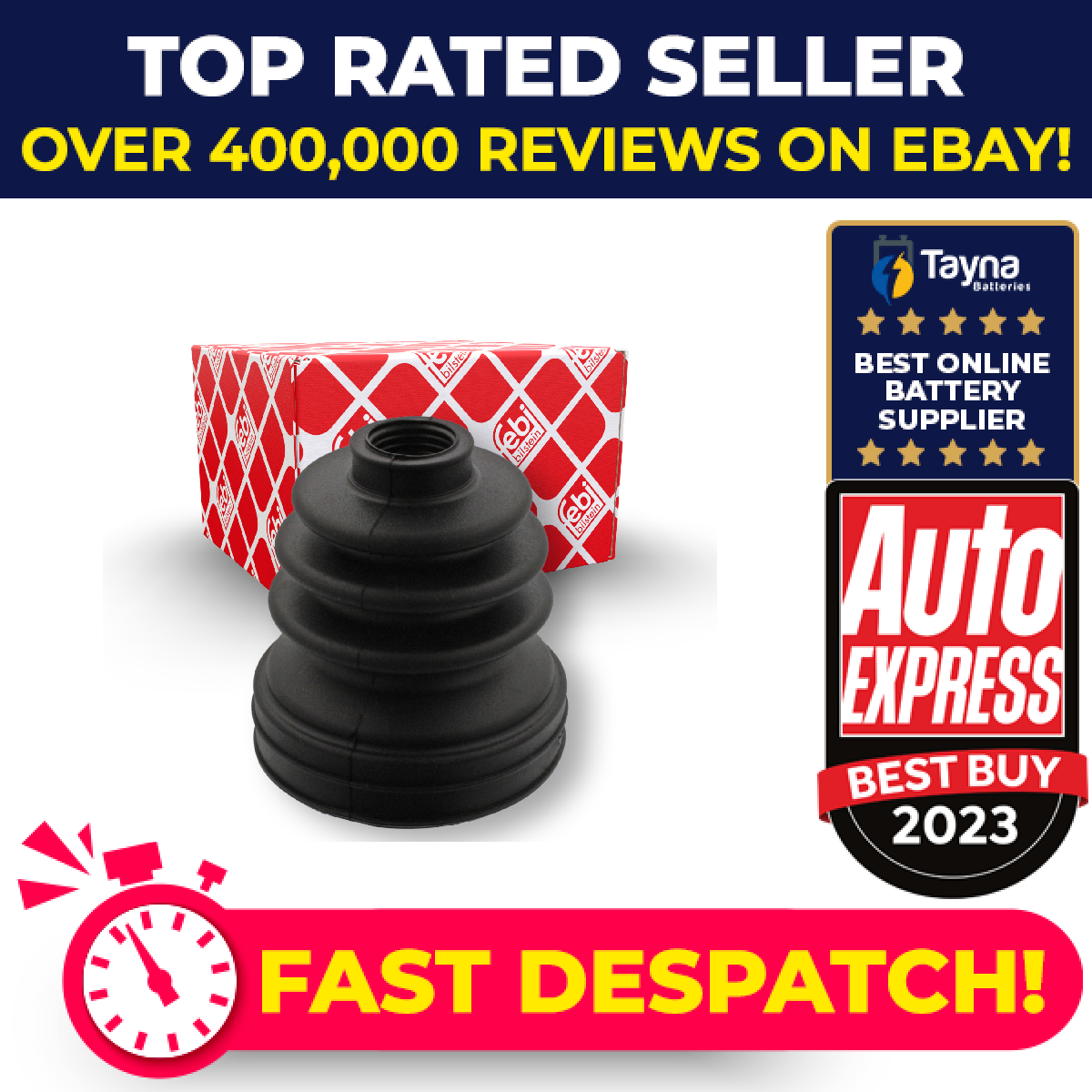 CV Joint Boot fits MINI COOPER 1.6 Inner 01 to 06 W10B16A C.V. Driveshaft Gaiter