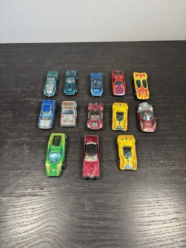 Hot Wheels Redlines Lot Of 13 Cars, From 50s-90s, Read Description And See Pic