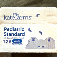 Kate Farms Pediatric Standard Vanilla 1.2 cal/mL Organic Non-GMO 12x8.45oz