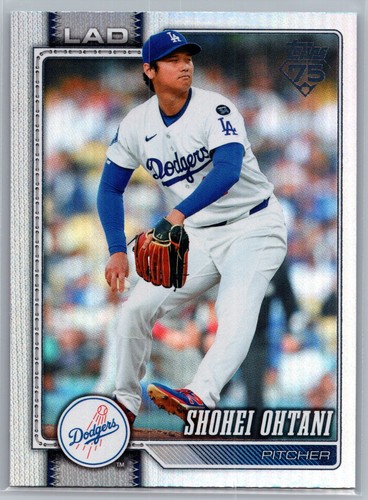 Topps 2026 Series 2 Shohei Ohtani Refractor Parallel #500 Los Angeles Dodgers