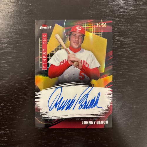 2026 Topps Finest Johnny Bench Gold (RAW)