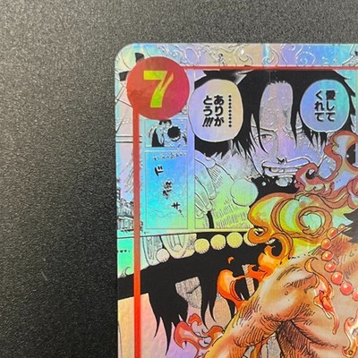 ONE PIECE Card Portgas D.Ace (Manga Alt Art) OP02-013 SR Paramount