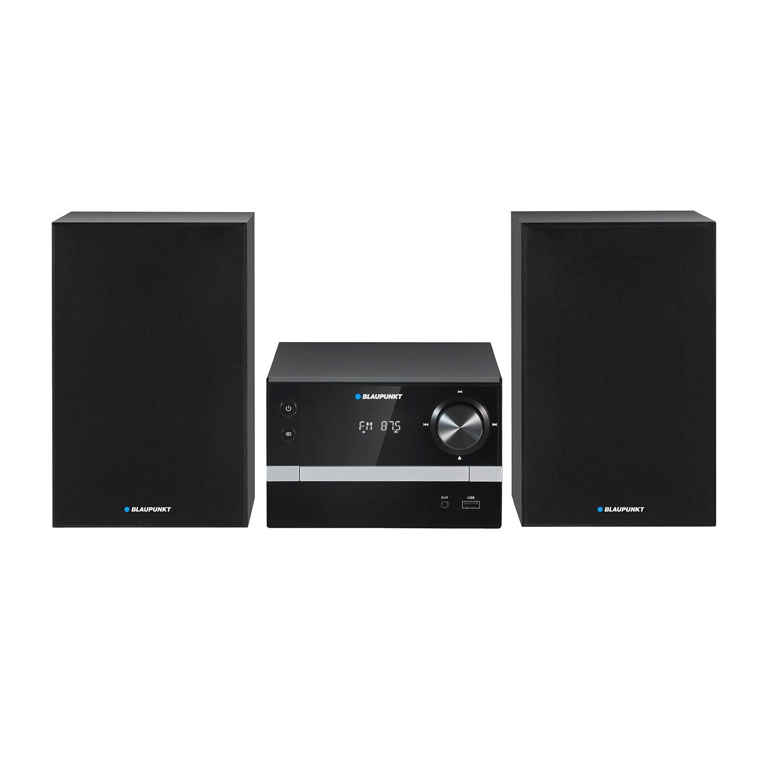 Chaîne Stéréo CD MP3 Blaupunkt 20W avec Radio FM et Bluetooth Noir MS30BT