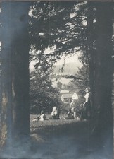 D194,Foto,Blick auf Kleinfischbach bei Tann,Hessen,um 1900