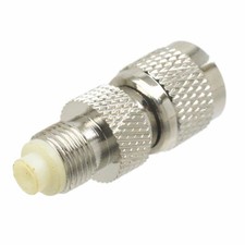 FME Female Jack to MOTO mini-UHF Male Plug RF Coaxial Adapter Connector Straight