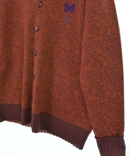 Sasquatchfabrix. Cardigans Orange(Patterned) M 22… - image 5