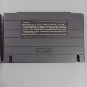 SNES Spider-man Venom Separation Anxiety (Super NES) Authentic - Tested Working