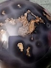 Rare Gorgeous Amethyst Geode Sphere Ball With Many Gold Vains See Pictures! — photo 8