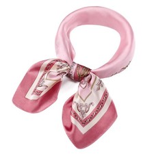 Skinny Silk Like Hair Scarf for Women Head Wrap Ribbon Handbag Neck Scarf