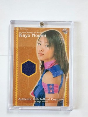 BBM Japan Women's Pro Wrestling Card Nami Yoshiyoshi Costume Collection