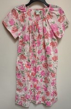 Vintage Hedy Lin Casuals of California Floral Day Dress Robe MuuMuu Medium