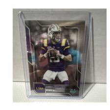 Topps 2025 Bowman University Chrome Garrett Nussmeier #189 LSU Tigers Football