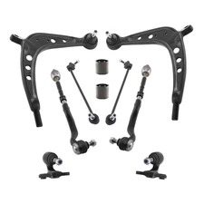 Set of 10 Front Suspension Control Arm Kit For BMW 325xi 330xi E46 2.5L 3.0L