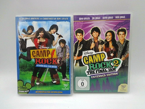 Dvd Film - Disney Camp Rock 1 + Camp Rock 2 The Final Jam (with OVP) 11162537