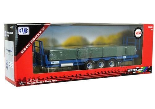 BRITAINS Kane Bale Trailer Set 1:32 Diecast Farm Vehicle 43218 - Picture 2 of 2