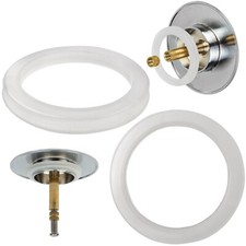 Badewanne Ventilkegel Dichtung Silikon 3 Pack Lippendichtung Stöpsel Dichtring