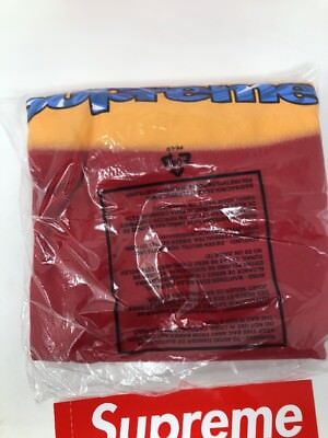 Supreme New York SS18 Ripple Long Sleeve Red XL 100 Supreme New York SS18 Ripple Long Sleeve Red XL 100
