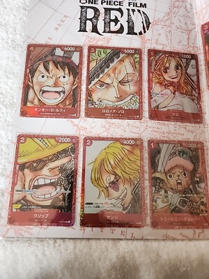 One Piece Card Game Premium Card Collection Film Red Edition Japan
