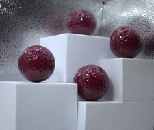 Nitro Burgandy Golf Balls 12 Pack