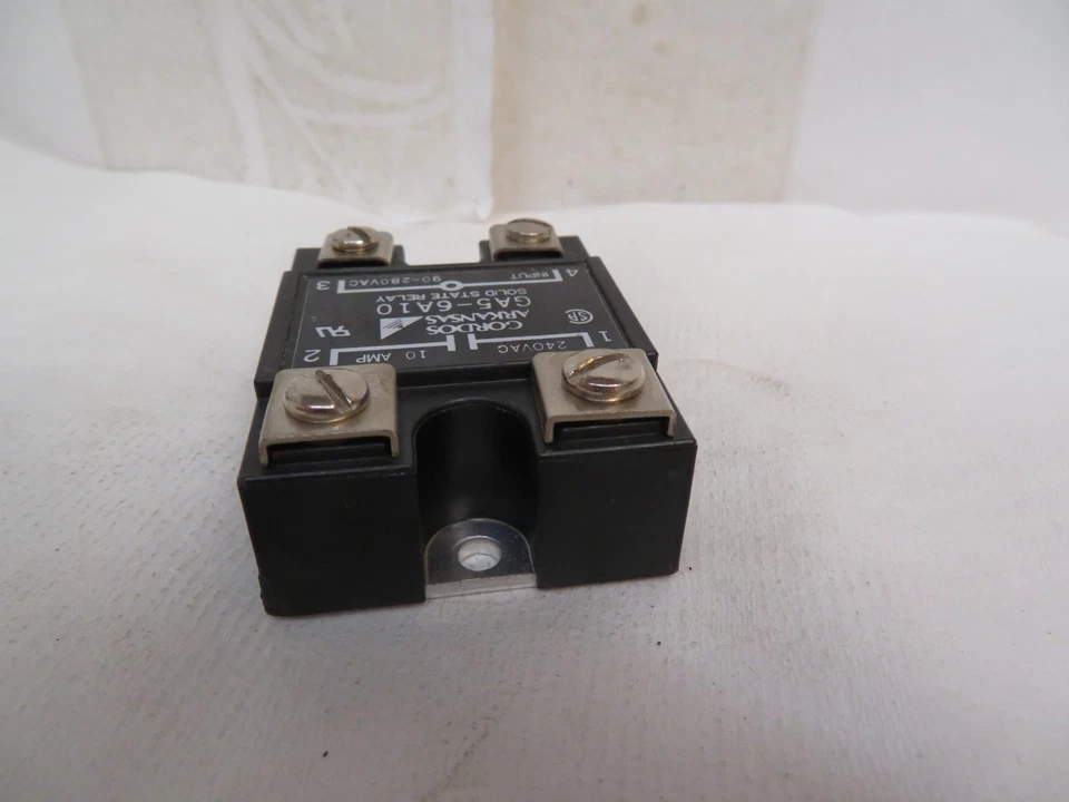 RELÉ GORDOS ARKANSAS GA5-6A10 GA56A10 240 VAC 10 A AMP Foto 4 de 4