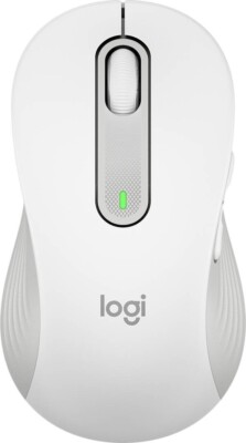 Logitech signature m650 l left full size wireless mouse off-white  910-006235 new | ebay