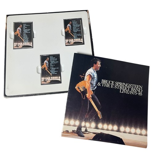 Bruce Springsteen & The E Street Band – Live 1975–85 Cassette Box Set (3 Tapes, - Picture 3 of 4