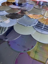 150 MM 6  PATTERNED SILICON WAFERS, LOT OF 50 500 To 600um Thick