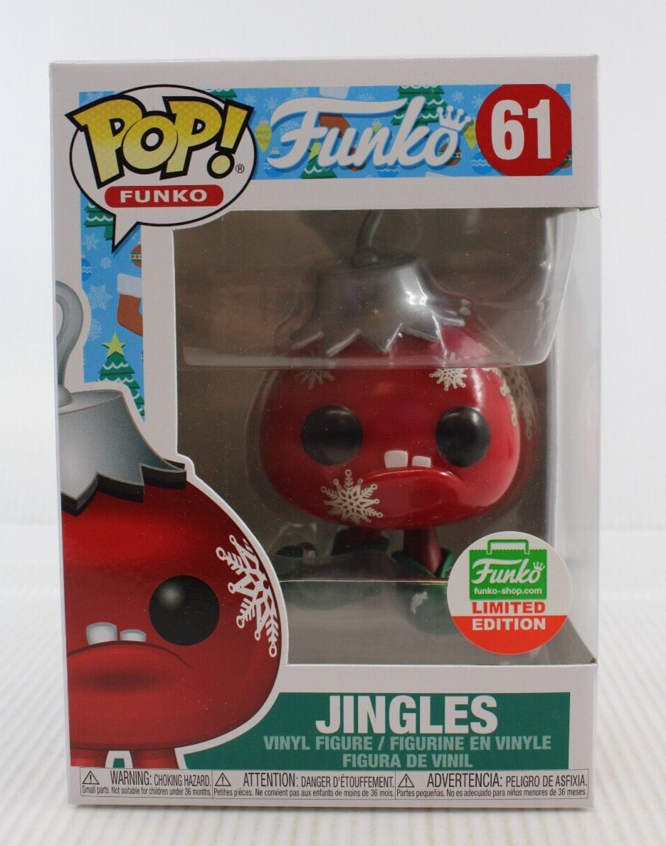 G2 Funko Pop Shop Exclusive Vinyl Figure Jingles 61 Christmas Ornament