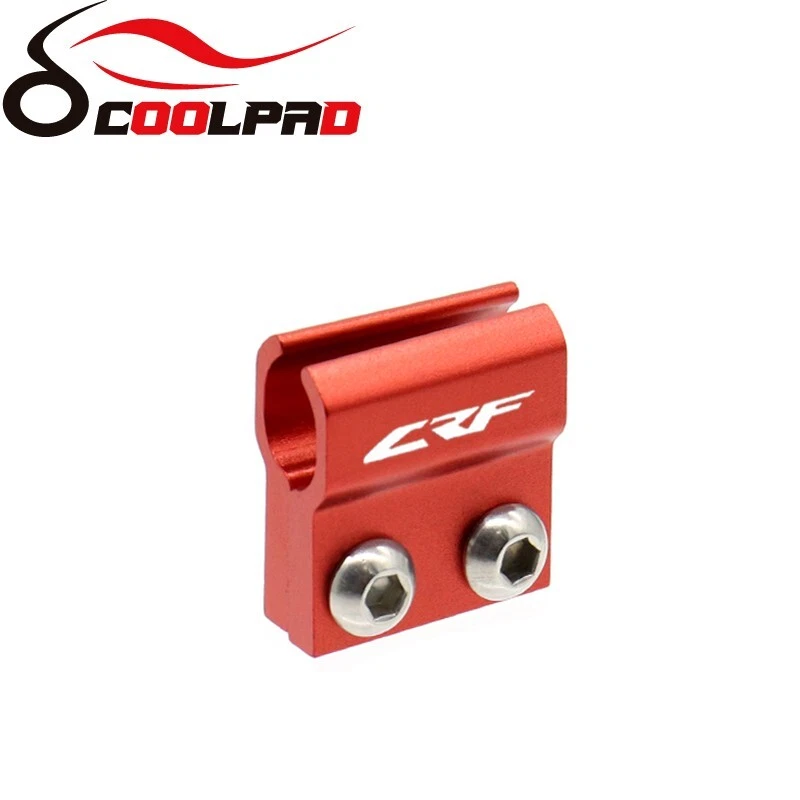 Soporte de línea de abrazadera de manguera de freno delantero para Honda CRF 125/250/450 R/X/RX CRF250L 300L Foto 3 de 4