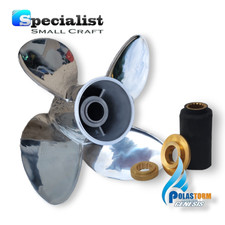 Genuine Volvo Penta SX Aluminium 4 Blade Propeller Prop 3587521 