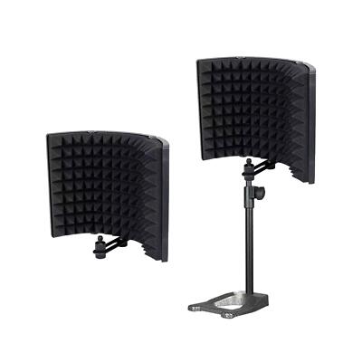 3 Paneele Mikrofon Isolationsschild Gesangsaufnahme Panel Profi