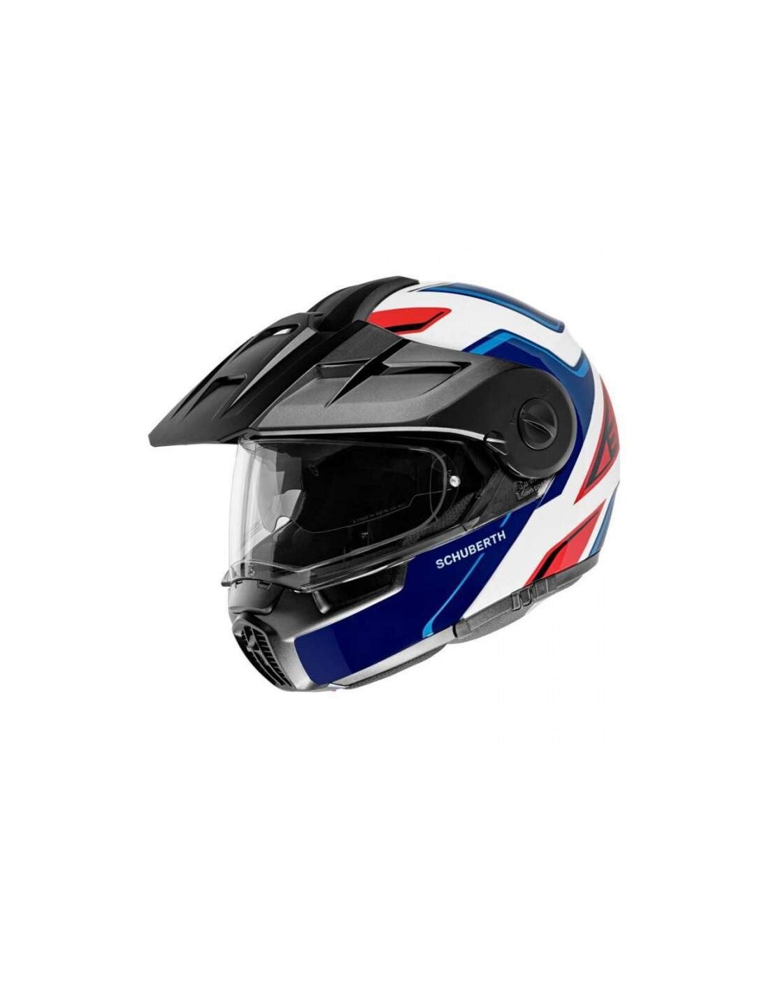 Casque Schuberth E1 Endurance modulable bleu taille 65 moto trail