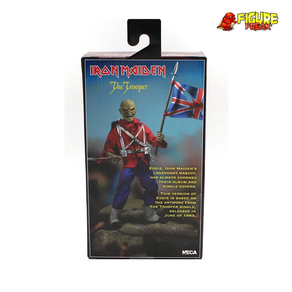 NECA Iron Maiden エディ フィギュア The Trooper NECA Iron Maiden TROOPER metal mascot military Soldier Army