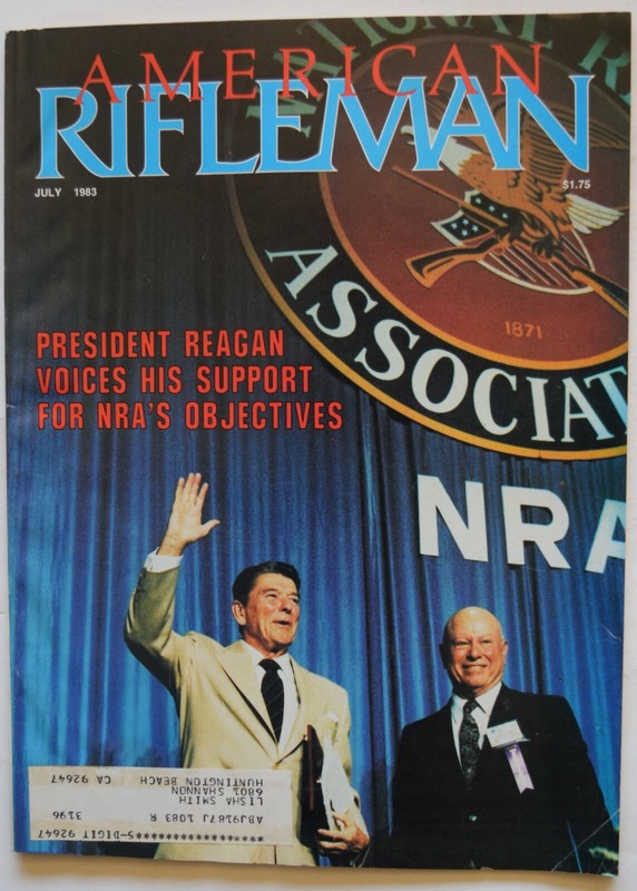 AMERICAN RIFLEMAN MAGAZINE - JULY 1983