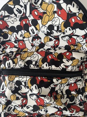 Disney Bioworld Colorful Mickey Mouse Backpack Mickey Mouse Bioworld Disney Mini Backpack All Over Multi  main image 3
