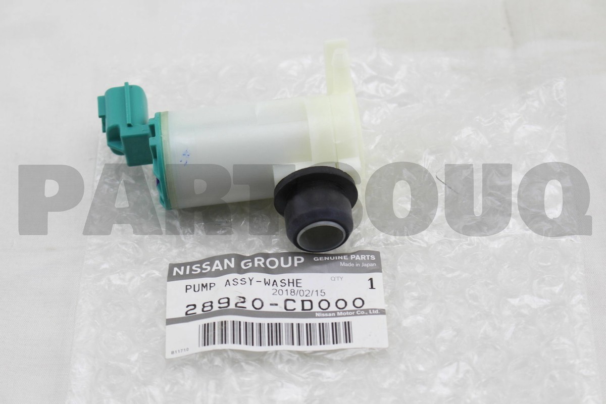 28920CD000 Genuine Nissan PUMP ASSY-WASHER 28920-CD000 | eBay 28920CD000 Genuine Nissan PUMP ASSY-WASHER 28920-CD000 | eBay