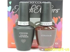 CUCCIO VENEER Gel Nail Polish 0.44fl.oz Gel Duo 6115- French Pressed For Time