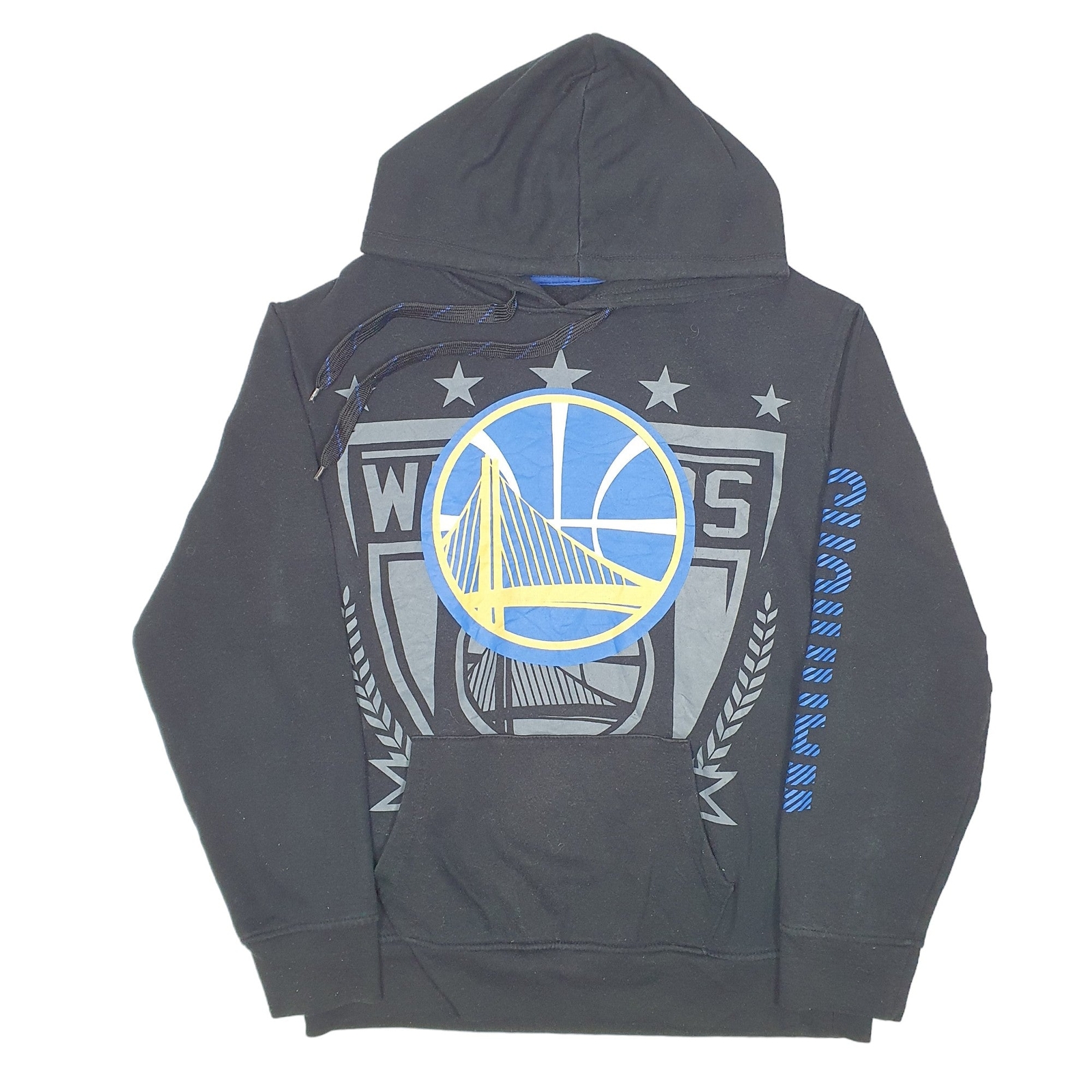 NBA Hoodie Golden State Warriors Basketball Jumper Sweatshirt Mens L