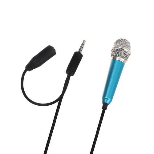 Tragbar 3.5mm Telefon (Handy) Mini Mikrofon Sprecher Stereo Mit Kopfhörer - Afbeelding 2 van 21