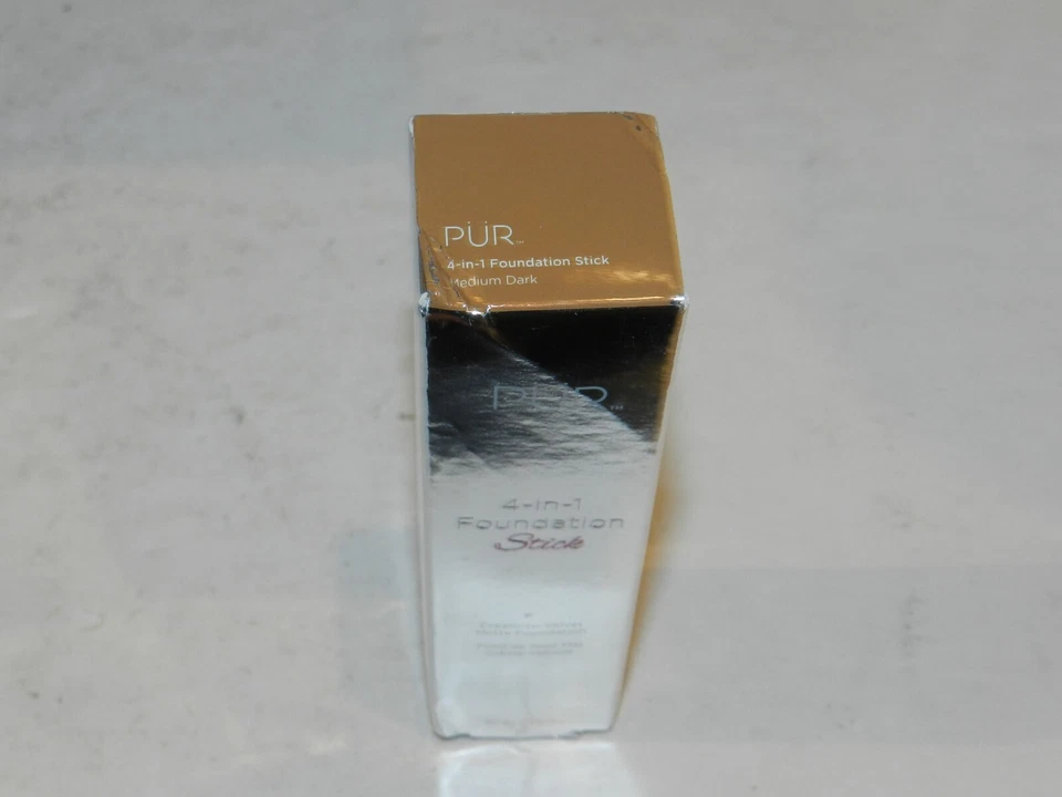PUR 4-in-1 Foundation Stick Golden Medium Dark Shade Cream to Velvet Matte NEW - Image 2 of 2